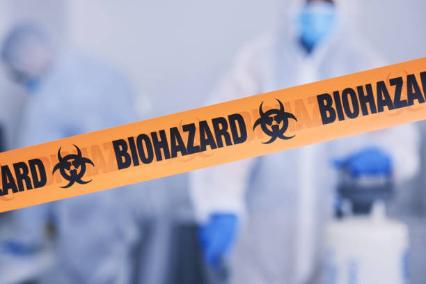 Professional Blood Cleanup technician working in Horse Shoe, NC